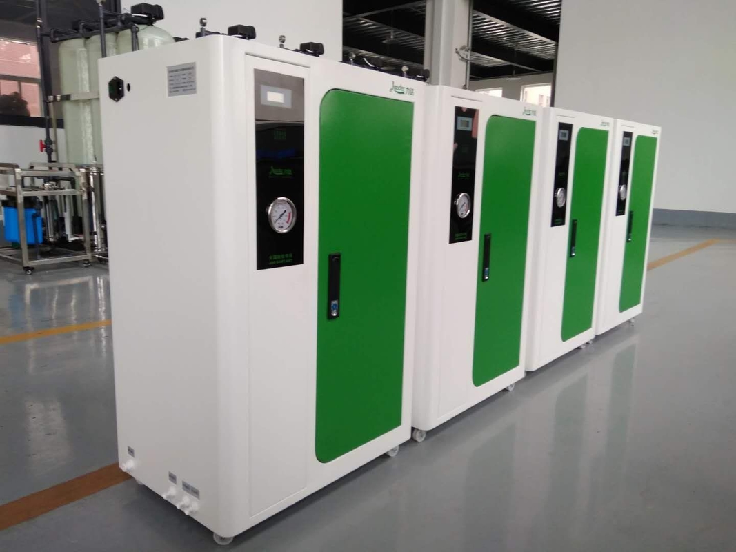 Προηγμένα πλαίσια 1.5KW 100LPH ένα σύστημα κατεργασίας ύδατος σκηνικής αντίστροφης όσμωσης