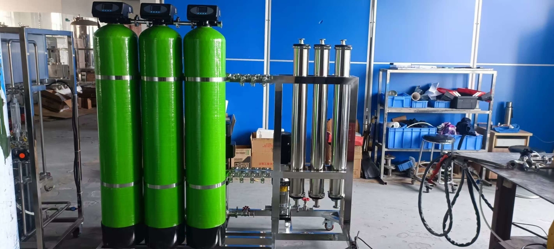 380V 300L ανά ώρα 2η φάση RO EDI μονάδα επεξεργασίας νερού για νοσοκομειακό εργαστήριο