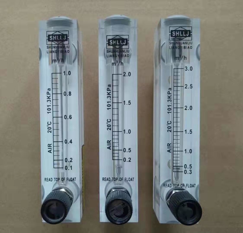Flowmeter αλλαγής βάρδιας μετρητών ροής γυαλιού τύπων επιτροπής για την κατεργασία ύδατος εξαρτημάτων συστημάτων RO