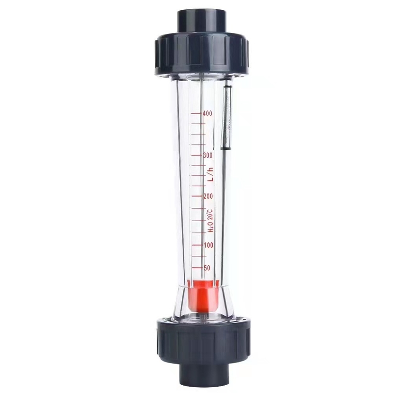 Η ακρυλική επιτροπή σύνδεσης 5GPM cOem PVC/SS τοποθετεί Flowmeter το μετρητή ροής του νερού για RO