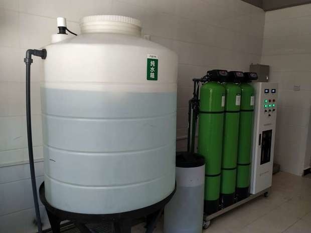 500L Διπλό Πέρασμα RO Σύστημα Νερό αιμοκάθαρση Διύλιση Για Φαρμακευτική Ή Νοσοκομείο