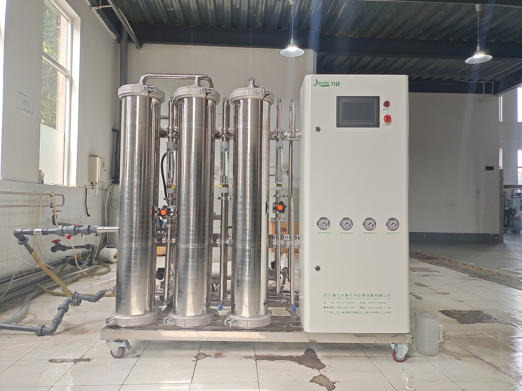 Υλικό 1000LPH διπλό σκηνικό RO σύστημα SS με τη UV απολύμανση