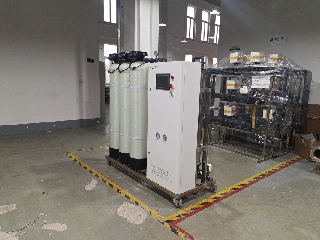 Μηχανή 500Lph επεξεργασίας πόσιμου νερού συστημάτων φίλτρων νερού για τις εγκαταστάσεις RO